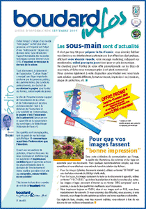 sous mains - mise sous bande